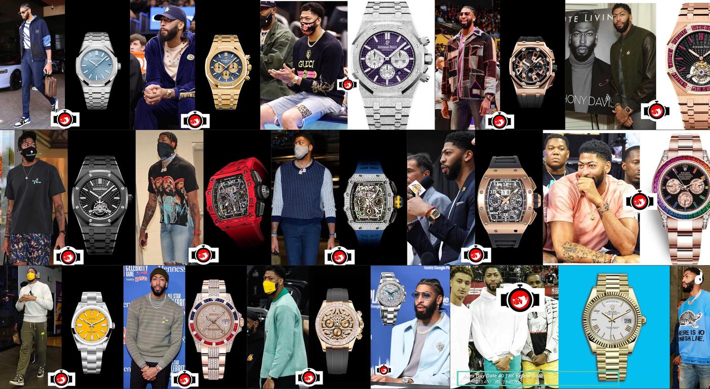 Unveiling the Dazzling Watch Collection of NBA Star Anthony Davis